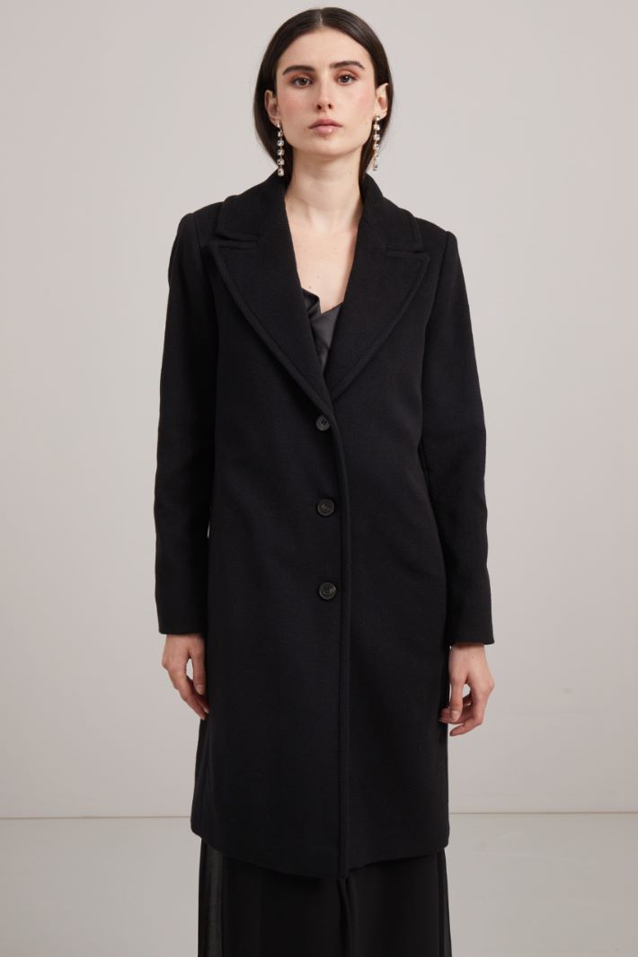 Cappotto monopetto in lana Intrend - 3