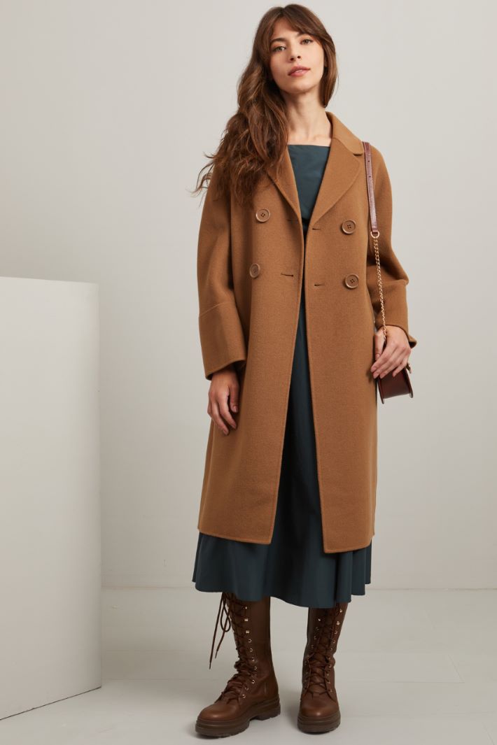 Wool drap coat Intrend