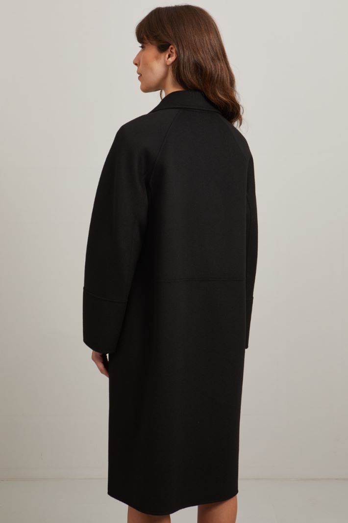 Wool drap coat Intrend - 4