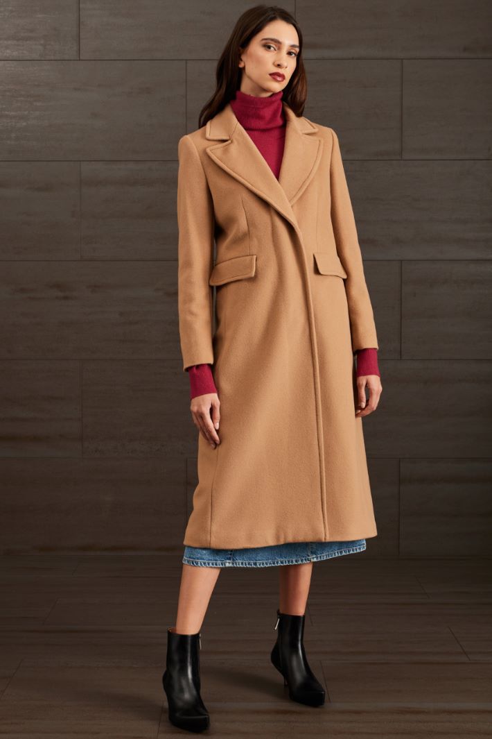 Long wool coat Intrend - 3