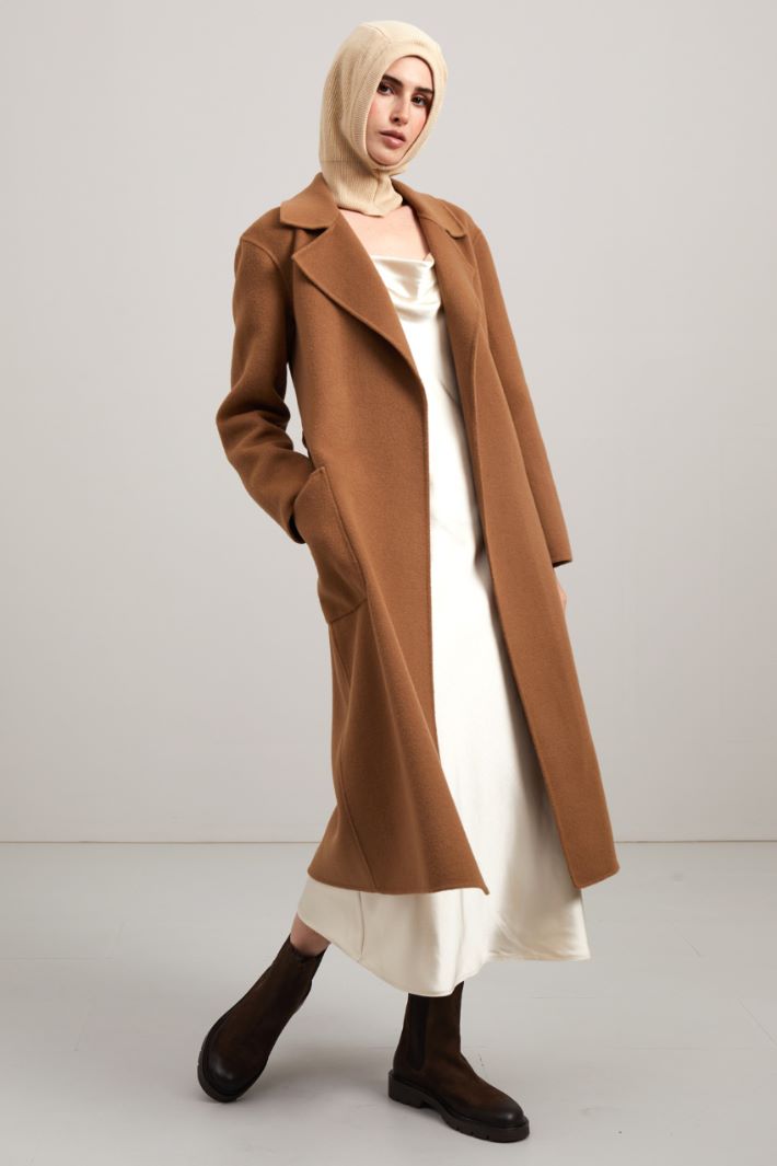 Wool drap coat Intrend