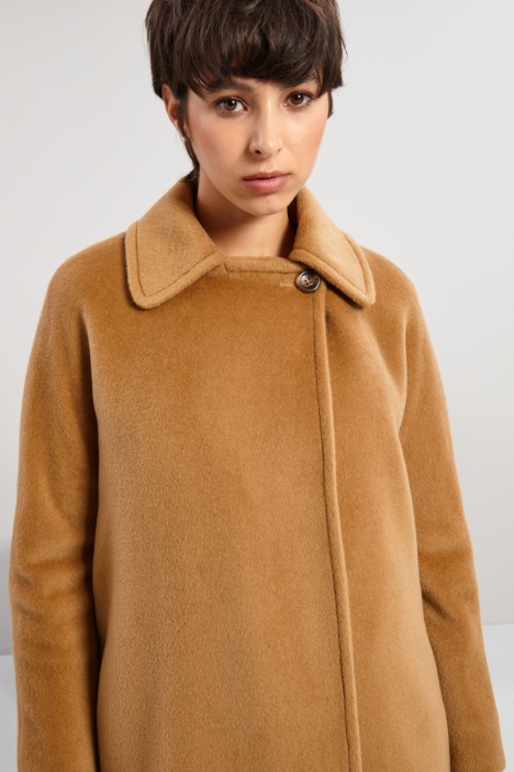 Cappotto in beaver di lana