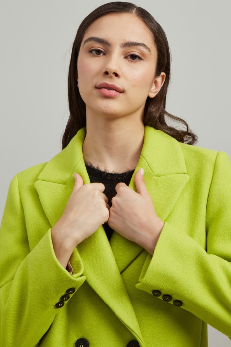 Cappotto lungo in lana