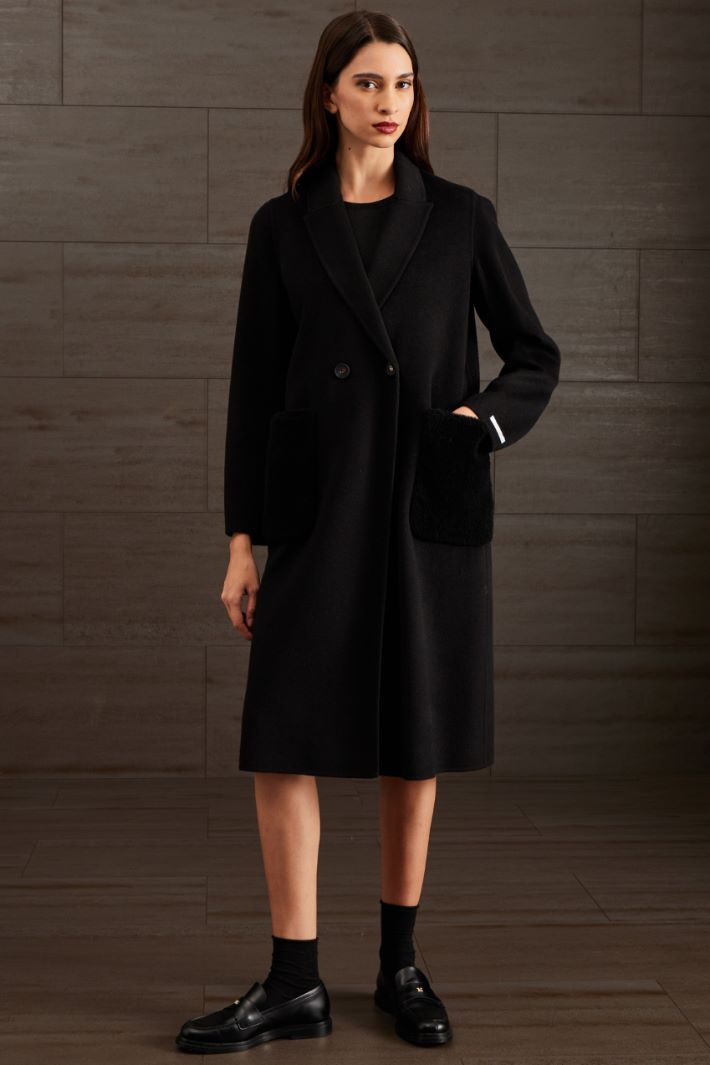 Coat with large pockets Intrend - 2