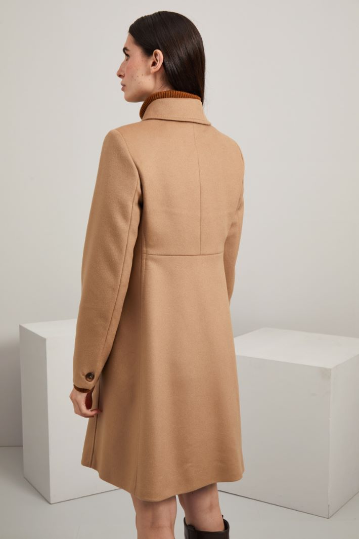 Wool drap coat Intrend - 4