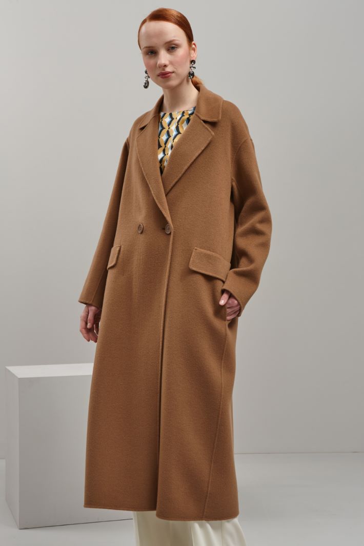 Double-breasted wool coat Intrend - 3