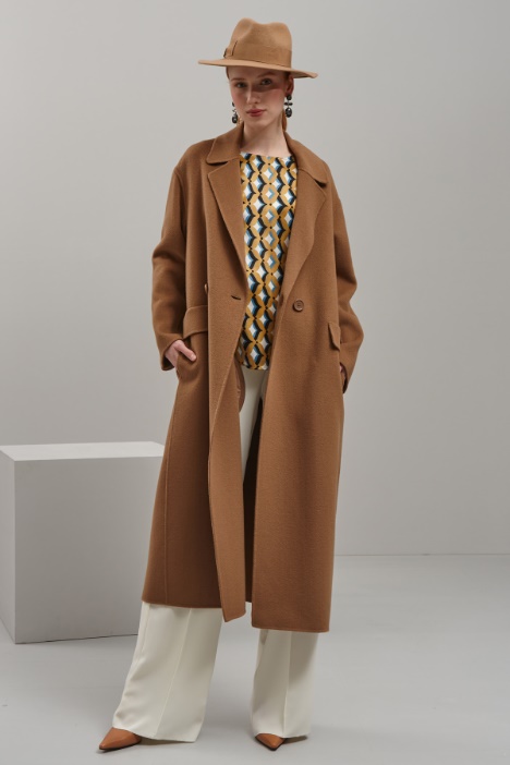 Double-breasted wool coat Intrend