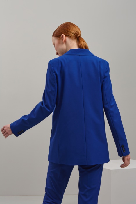 Blazer in viscosa stretch