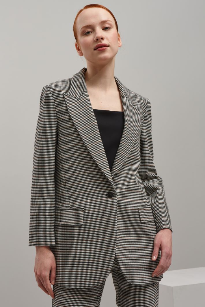 Stretch wool blazer Intrend