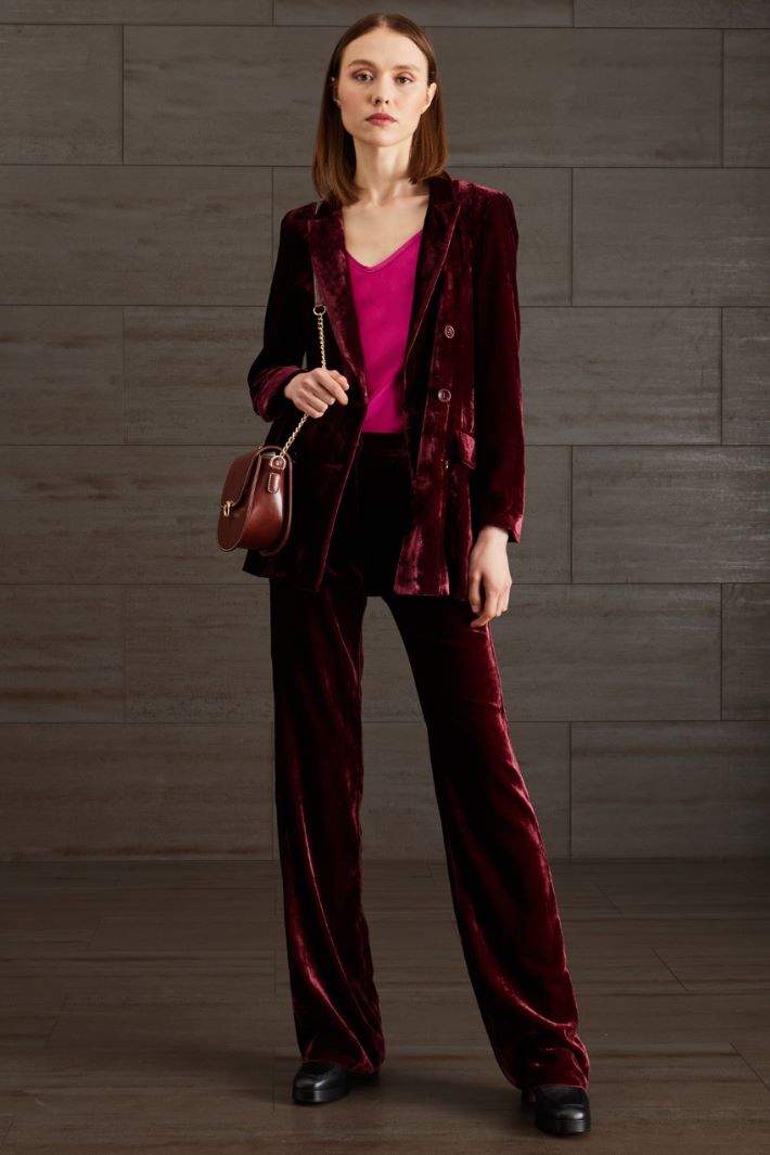 Velvet blazer Intrend - 3