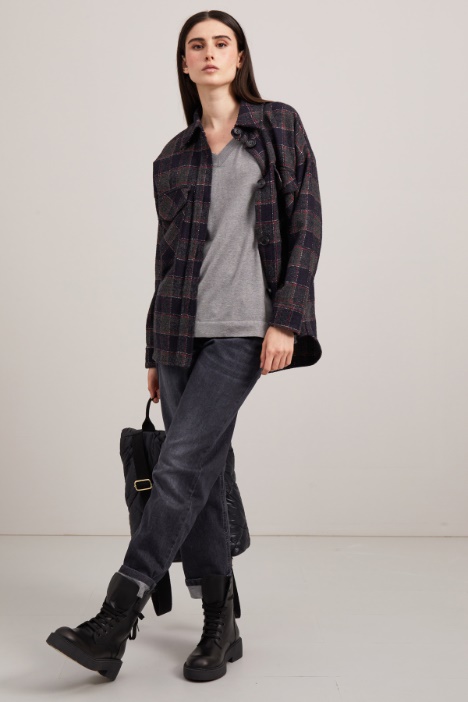 Giacca in lana bouclè