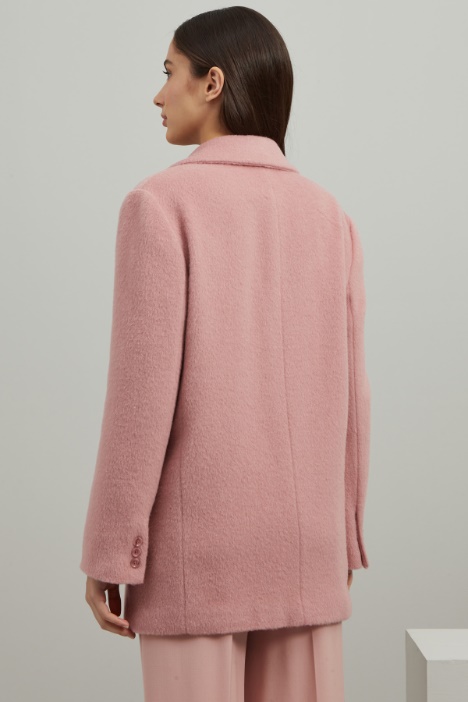 Blazer in misto mohair