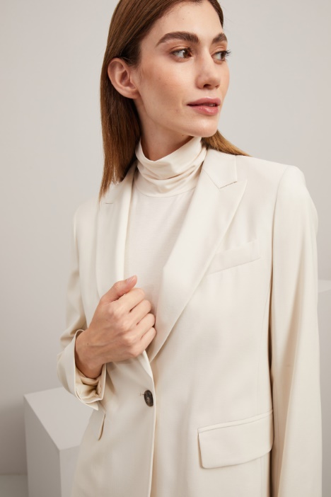 Blazer in tela di lana