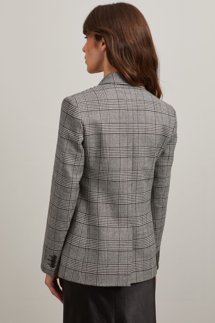 Woven wool blazer Intrend - 4