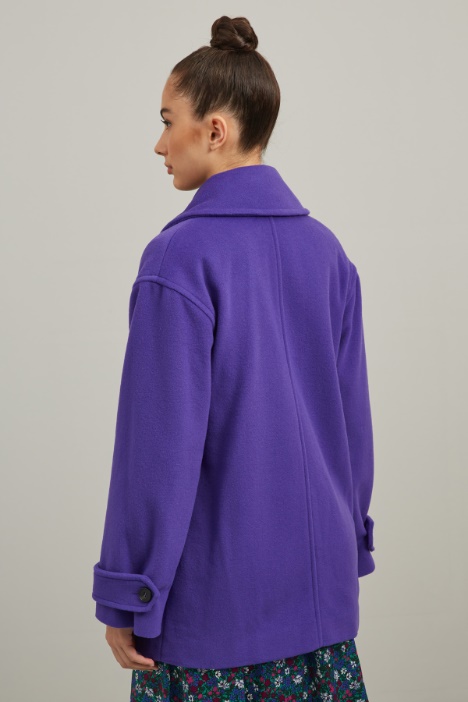 Caban in drap di lana