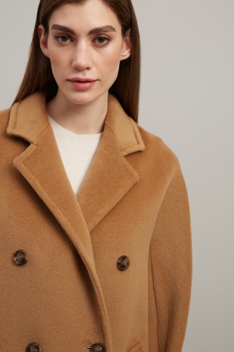 Caban doppiopetto in lana