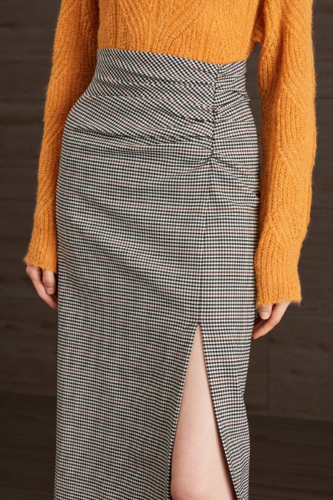 Gonna a tubo con spacco