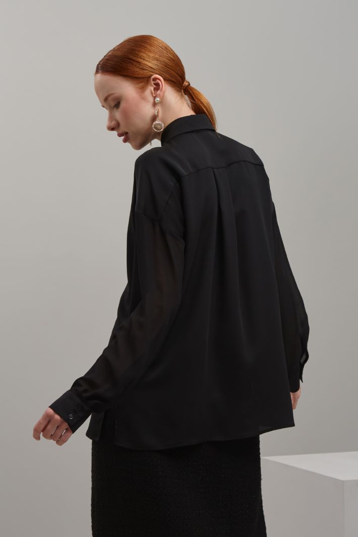 Envers satin shirt Intrend - 4