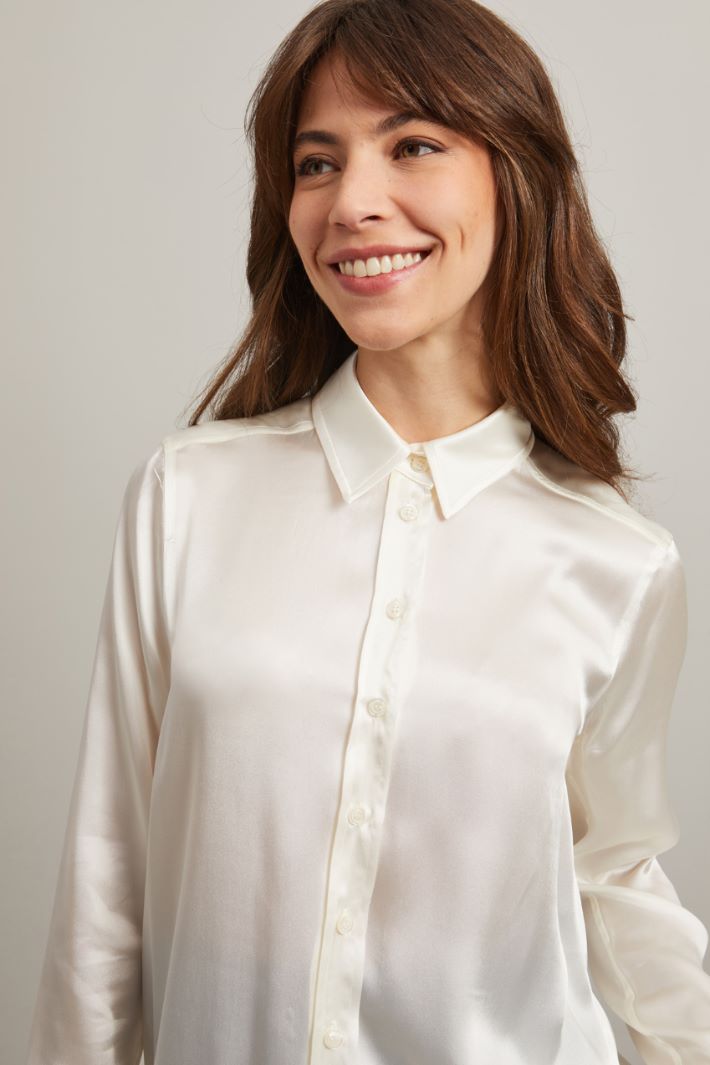 Camicia Da Notte In Raso Per Donna Miorre – Rosa, Taglia S-M – Con Pizzo E Spalline Regolabili