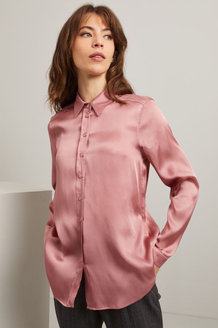 Satin shirt Intrend - 3