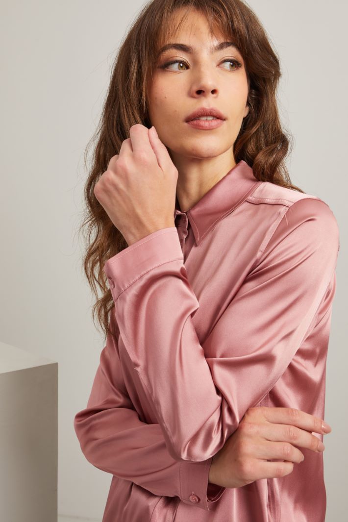 Satin shirt Intrend - 4