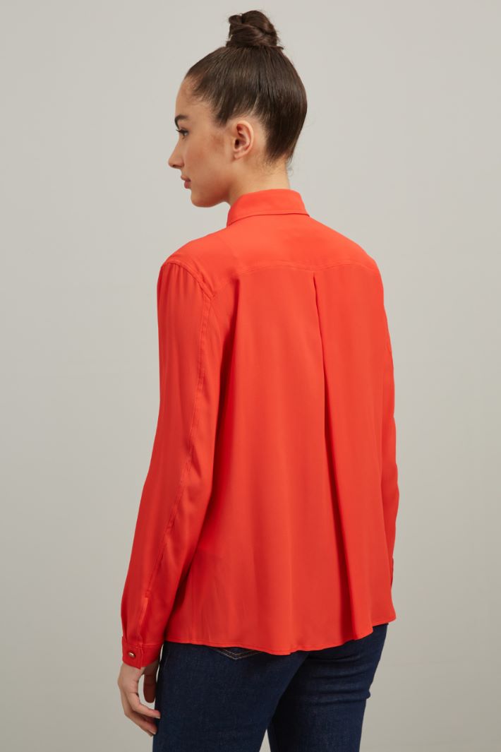 Crepe de chin shirt Intrend - 4