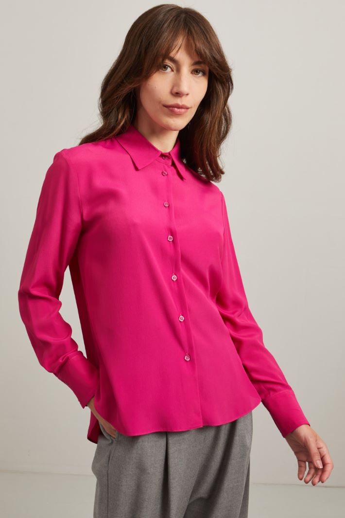 Crepe de chine shirt  Intrend - 3