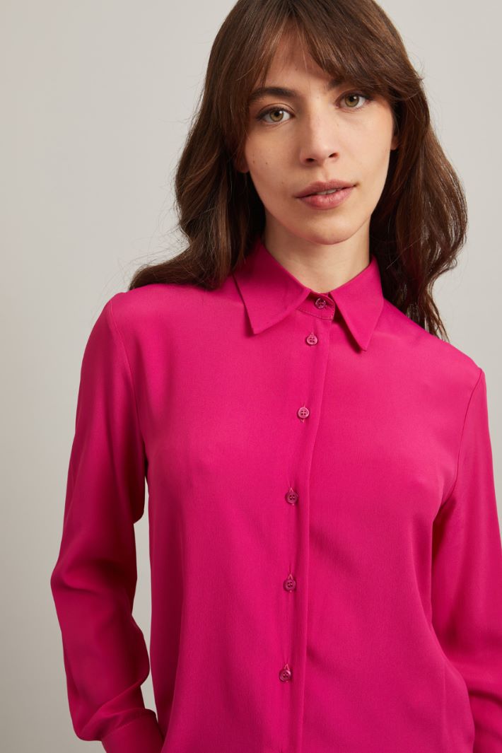 Crepe de chine shirt  Intrend - 4