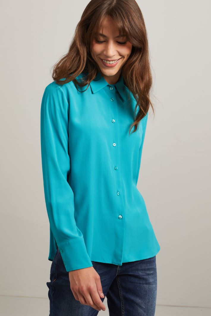 Crepe de chine shirt  Intrend - 2