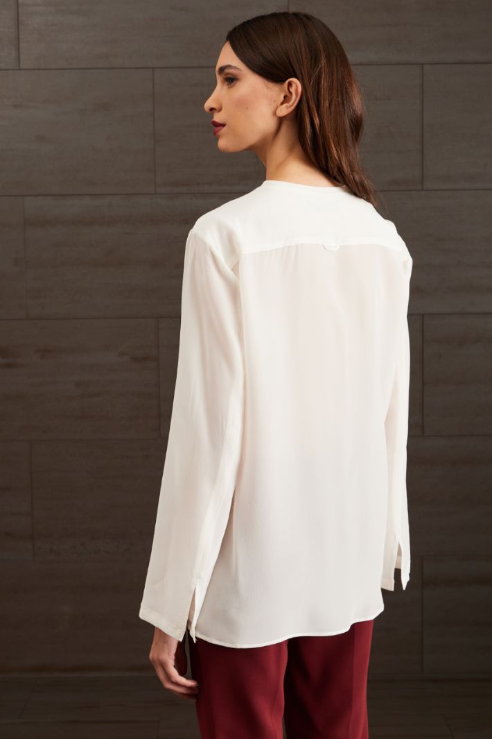 Crepe de chine blouse Intrend - 4