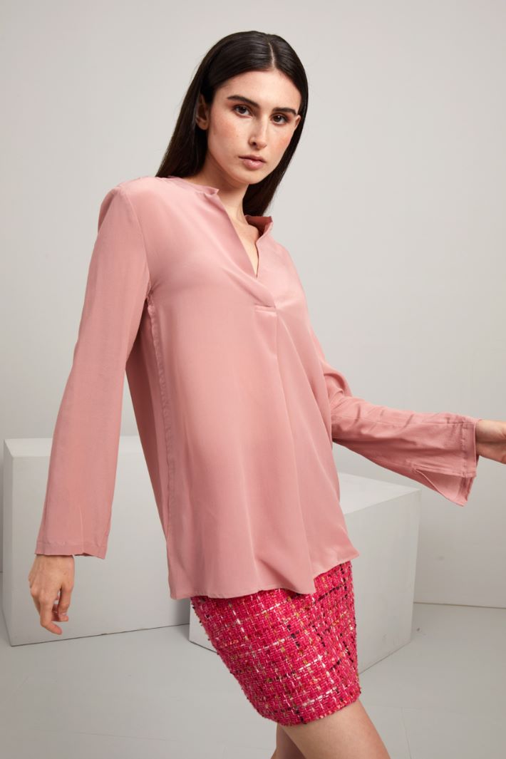 Crepe de chine blouse Intrend