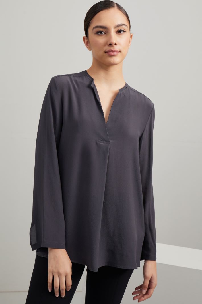 Crepe de chine blouse Intrend