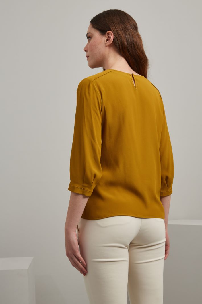 Crepe de chine blouse Intrend - 4