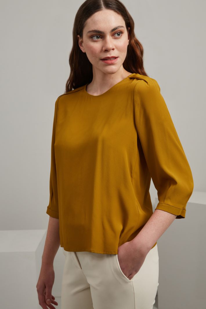 Crepe de chine blouse Intrend