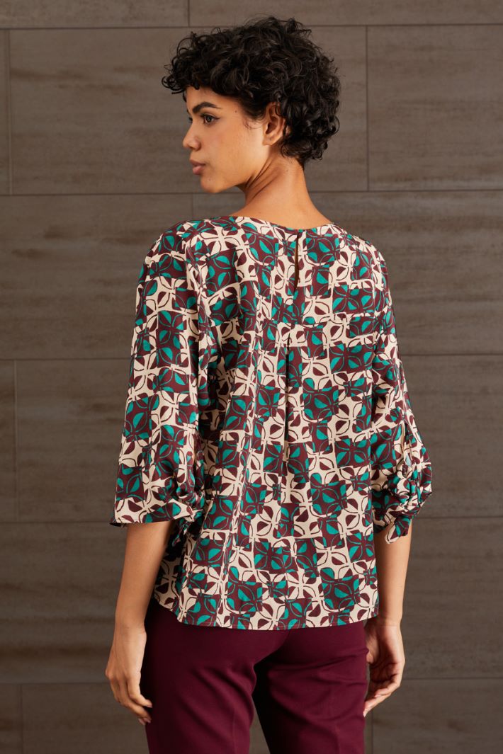 Blusa in seta Intrend - 2