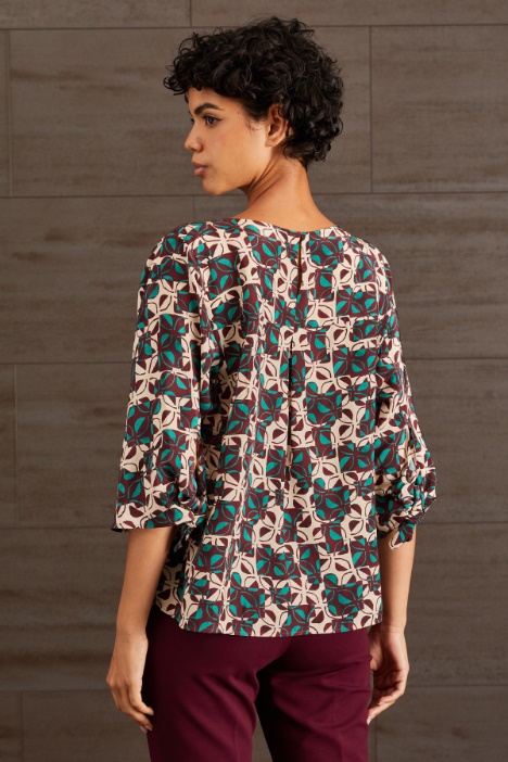 Blusa in seta