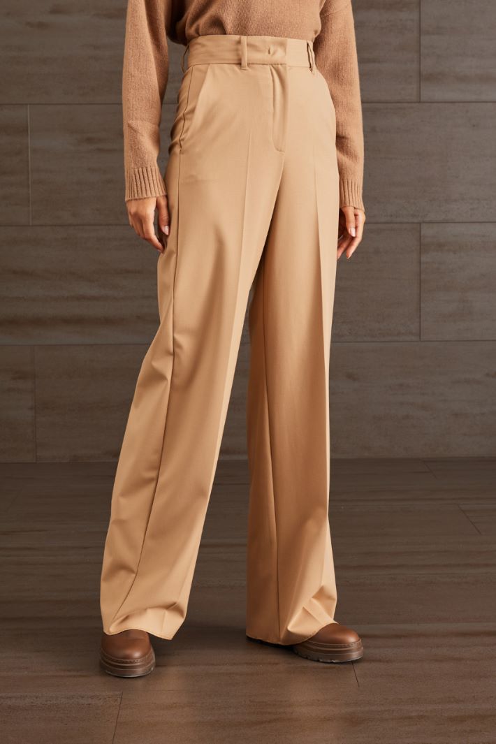 Long canvas trousers Intrend - 3