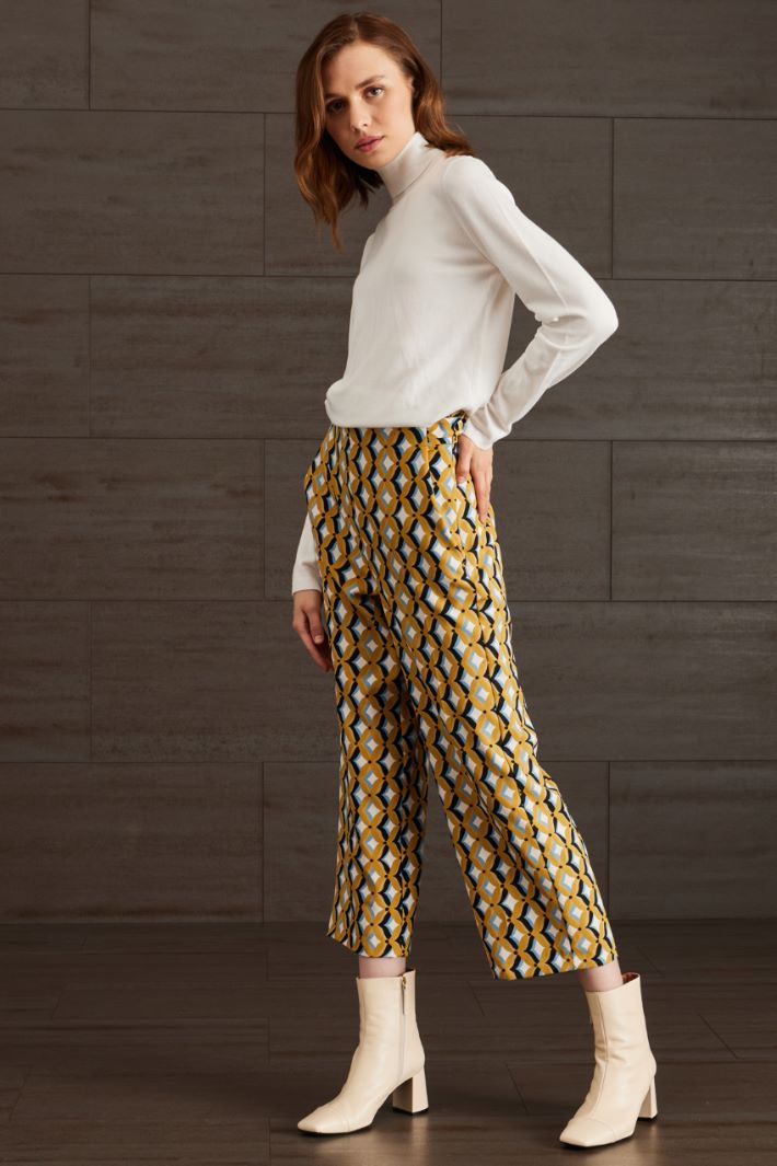 Flare jersey trousers Intrend