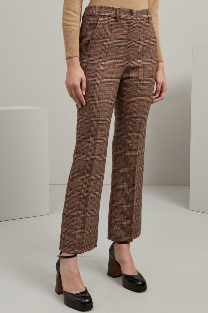 Wool canvas trousers Intrend - 2