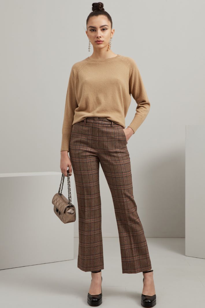 Wool canvas trousers Intrend