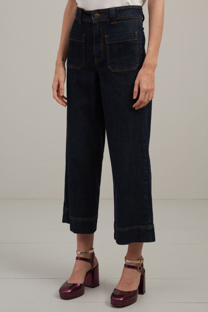 High-waisted jeans Intrend - 2