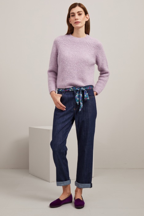 Carrot denim trousers Intrend