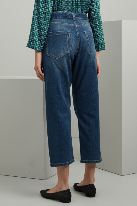 Jeans cropped dritti