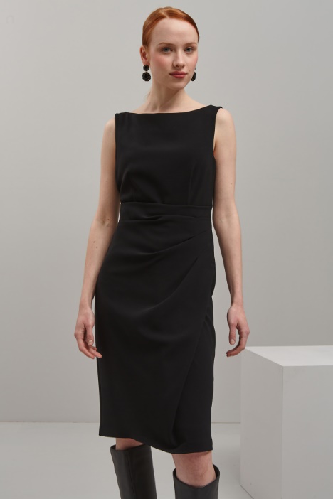 Tubino smanicato in cady