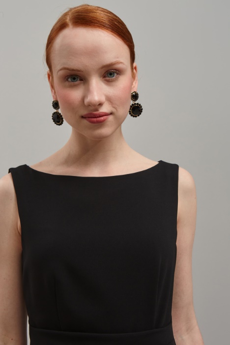 Tubino smanicato in cady