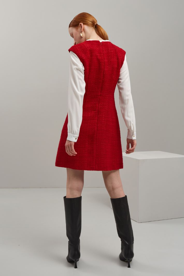 Tweed dress Intrend - 2