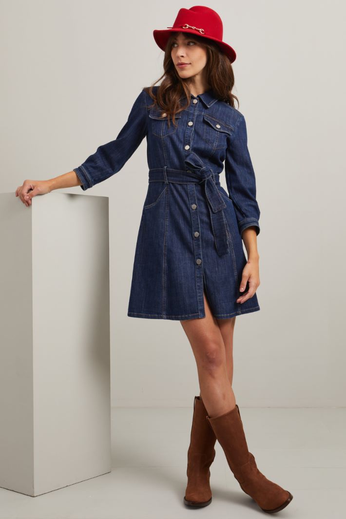 Denim dress Intrend