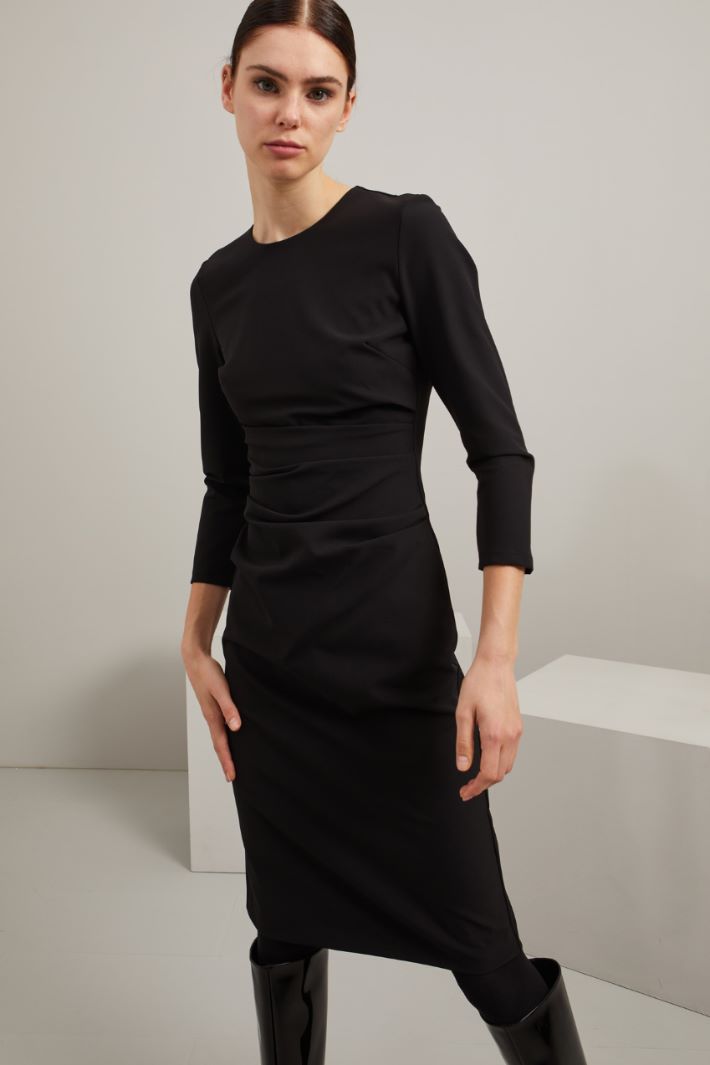 Draped jersey dress Intrend - 2