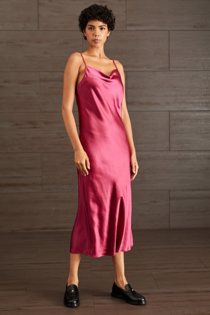 Satin slip dress Intrend - 4