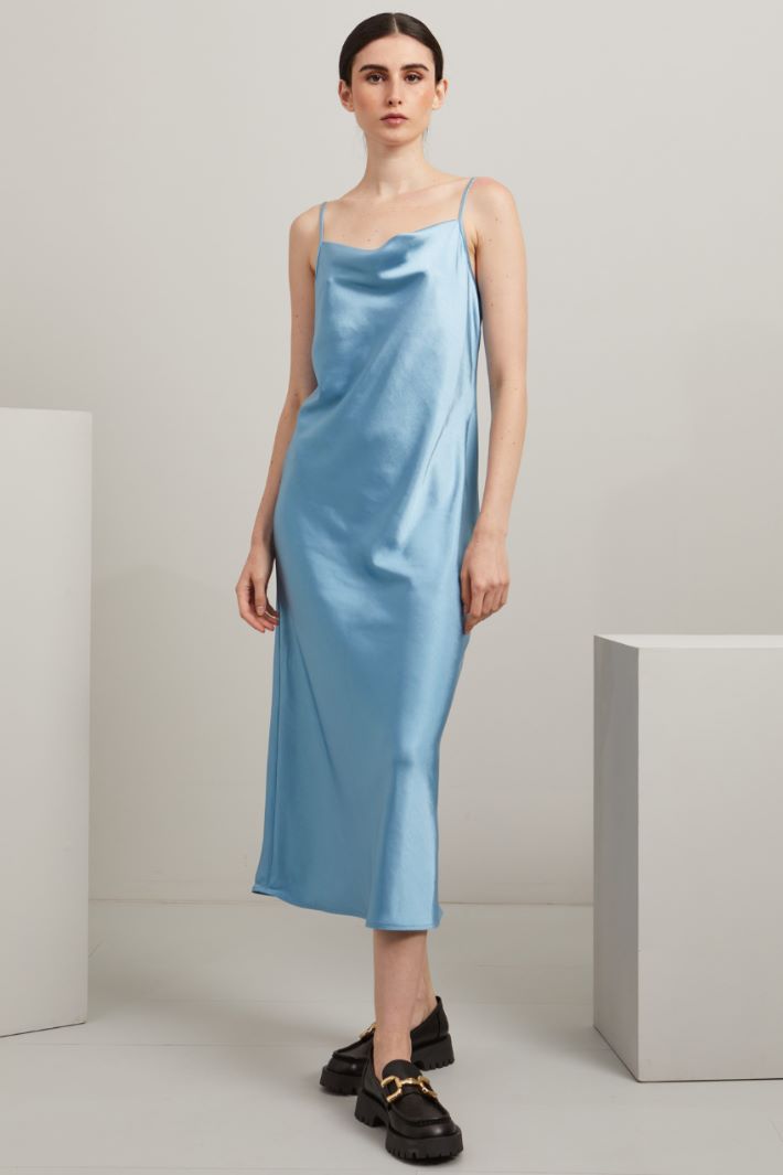 Satin slip dress Intrend - 2